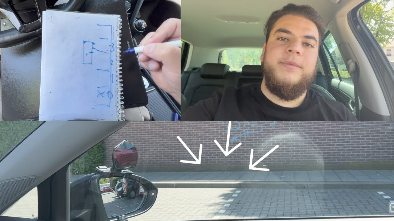 Achteruit in een vak parkeren | bijzondere verrichtingen | Achteruit inparkeren | Rijles | rijbewijs