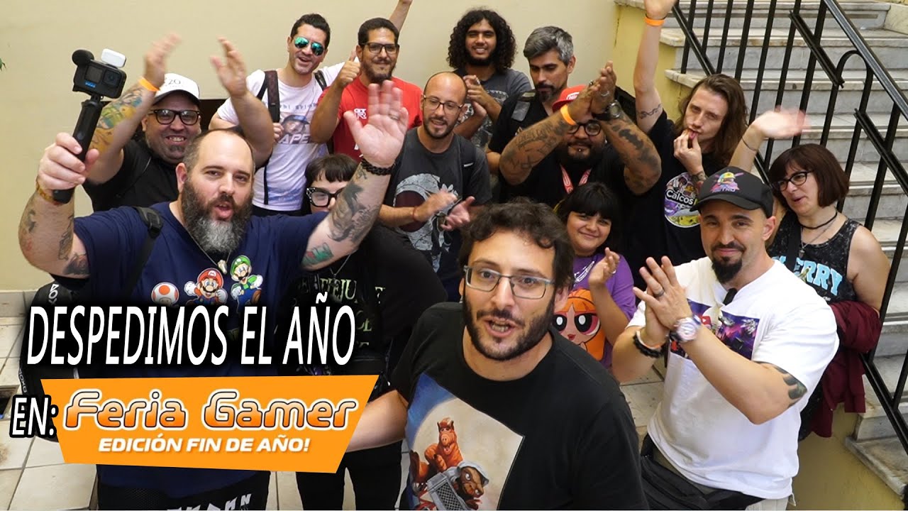 Despedimos el año a pura charla en la FERIA GAMER