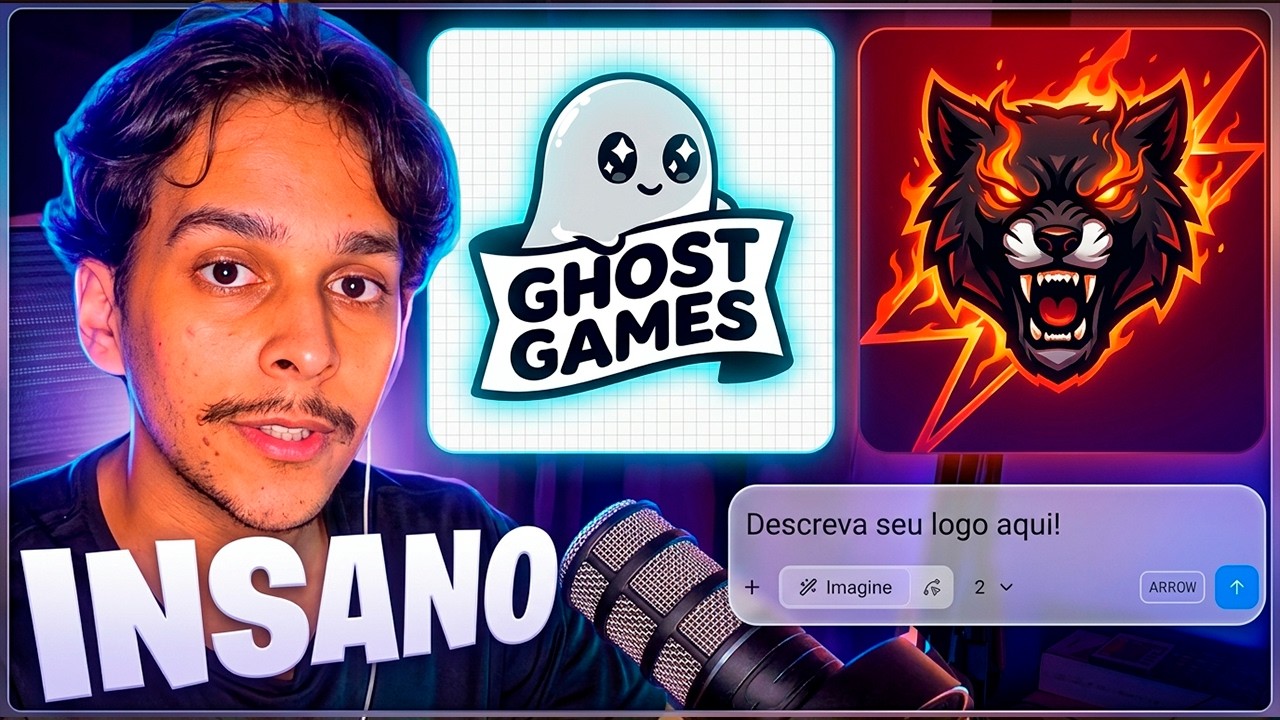 Descobrir A MELHOR IA para Criar LOGO GRÁTIS!