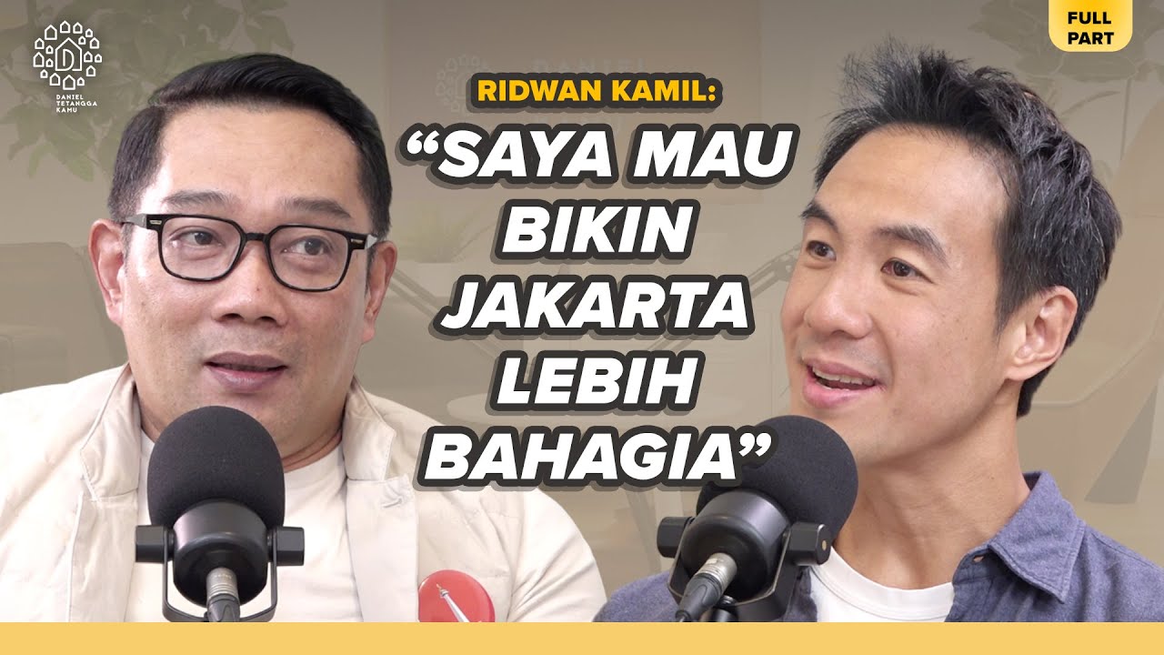 Janji Ridwan Kamil Bikin Kota Persija Jadi Kota Anti-stres: Visi atau Mimpi? - Daniel Tetangga Kamu