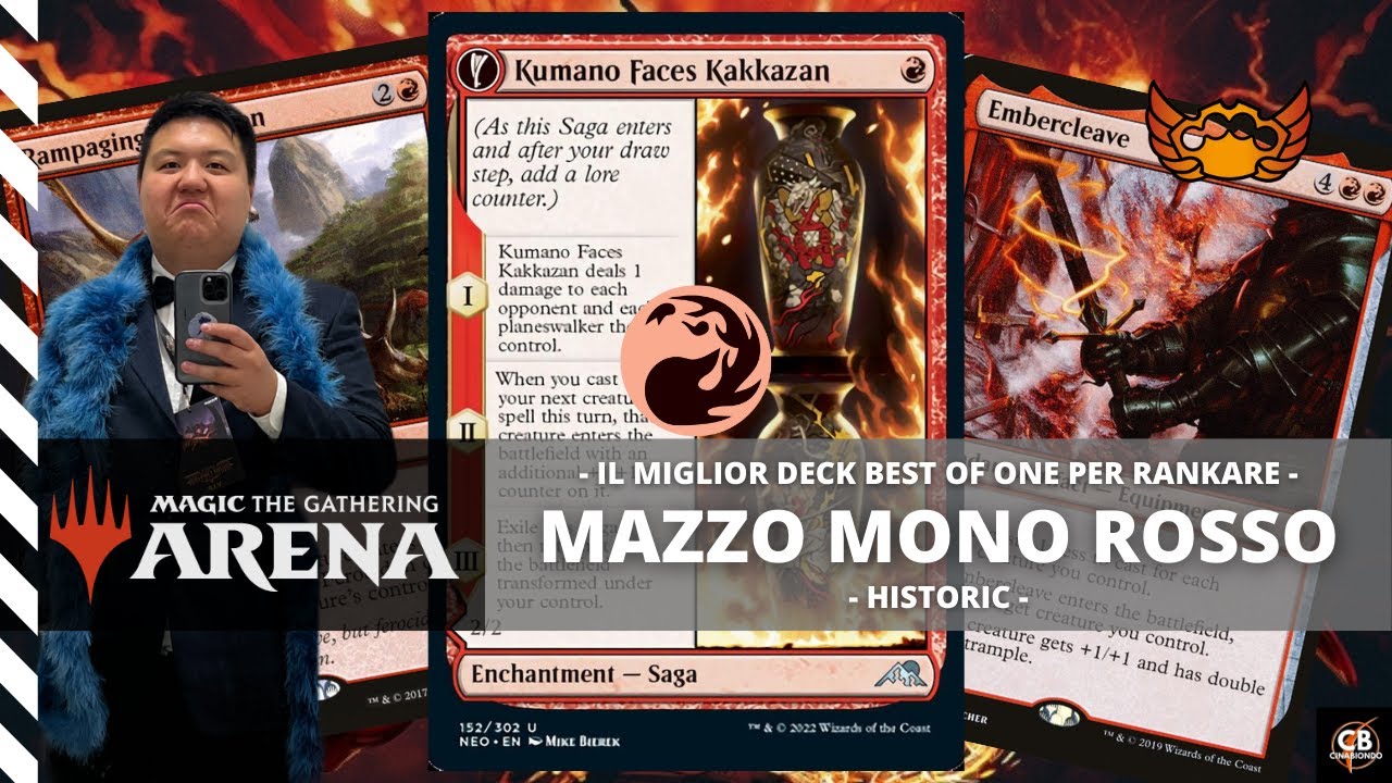 HISTORIC | MAZZO MONO ROSSO | IL MIGLIOR DECK PER SCALARE IN BEST OF ONE [MAGIC ARENA ITA]