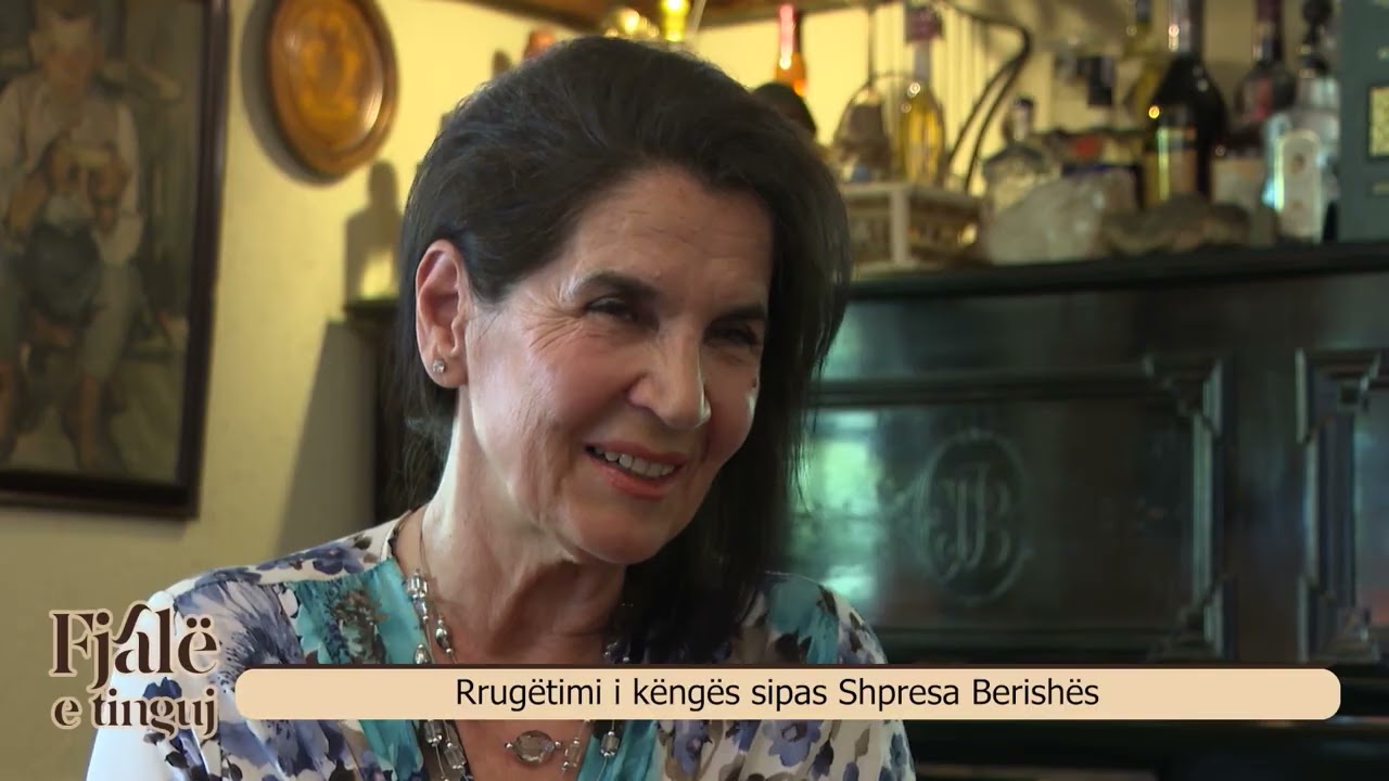 Fjalë e tinguj - Rrugëtimi i këngës sipas Shpresa Berishës