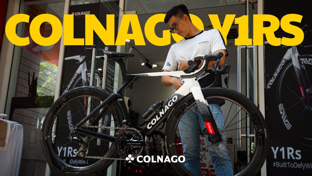 CYCLING VLOG | Chiêm ngưỡng New Colnago Y1Rs - Aero Road Bike với thiết kế độc lạ