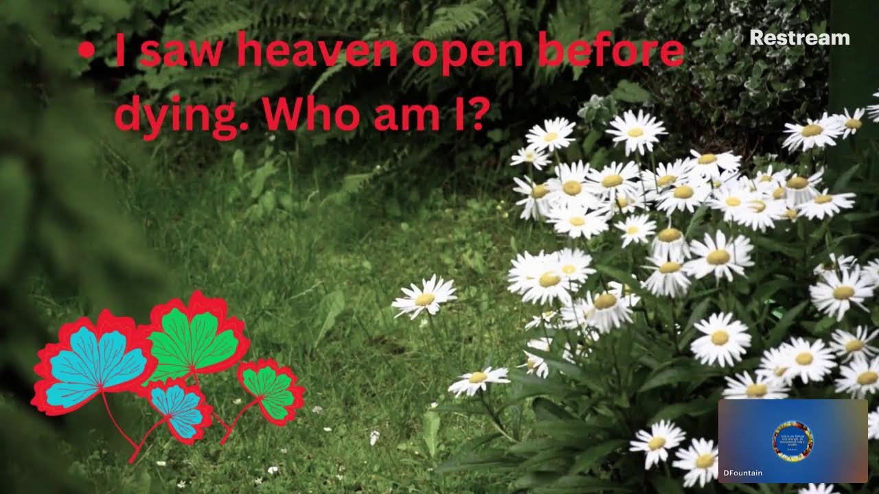 LIVE Bible Trivia 🌧️🌸 | Rain on Flowers | Calm Scripture Challenge