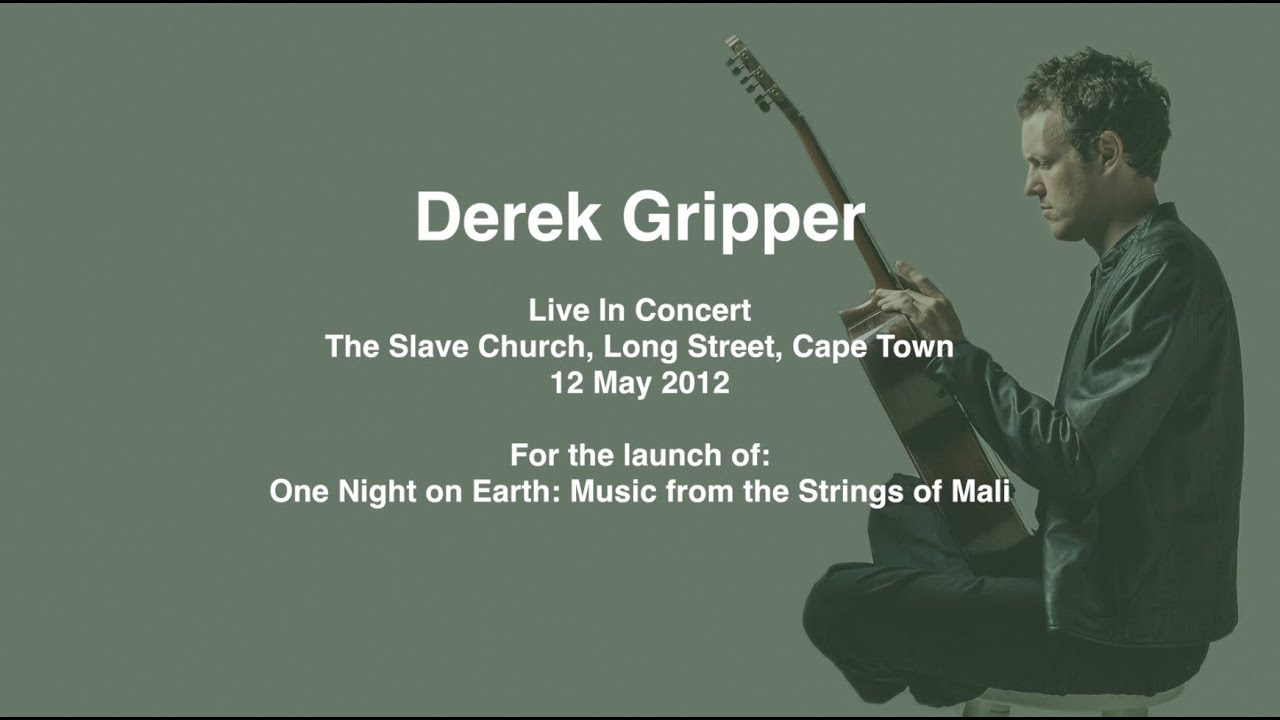 Derek Gripper Plays the Kora Music Toumani Diabate on Classical Guitar