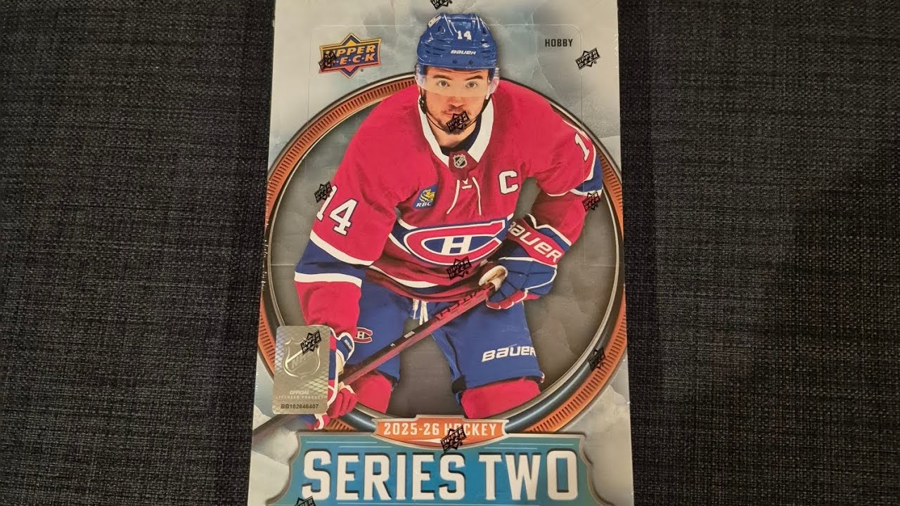2025-26 Upper Deck Series Two Hockey Hobby Box : Matthew Schaefer Hunting