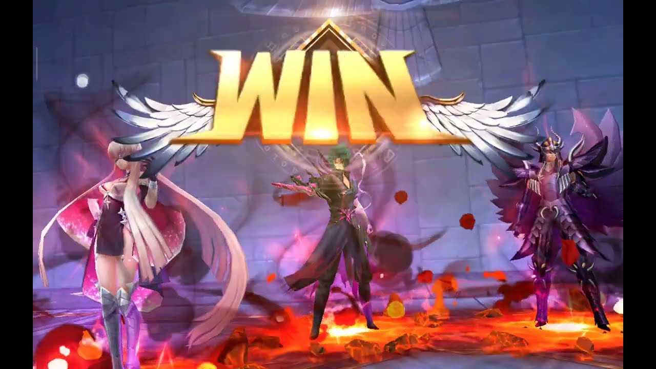 Saint Seiya Awakening - Kardia Manga 8 - Team 2 - Avoiding Thanatos' explosions.