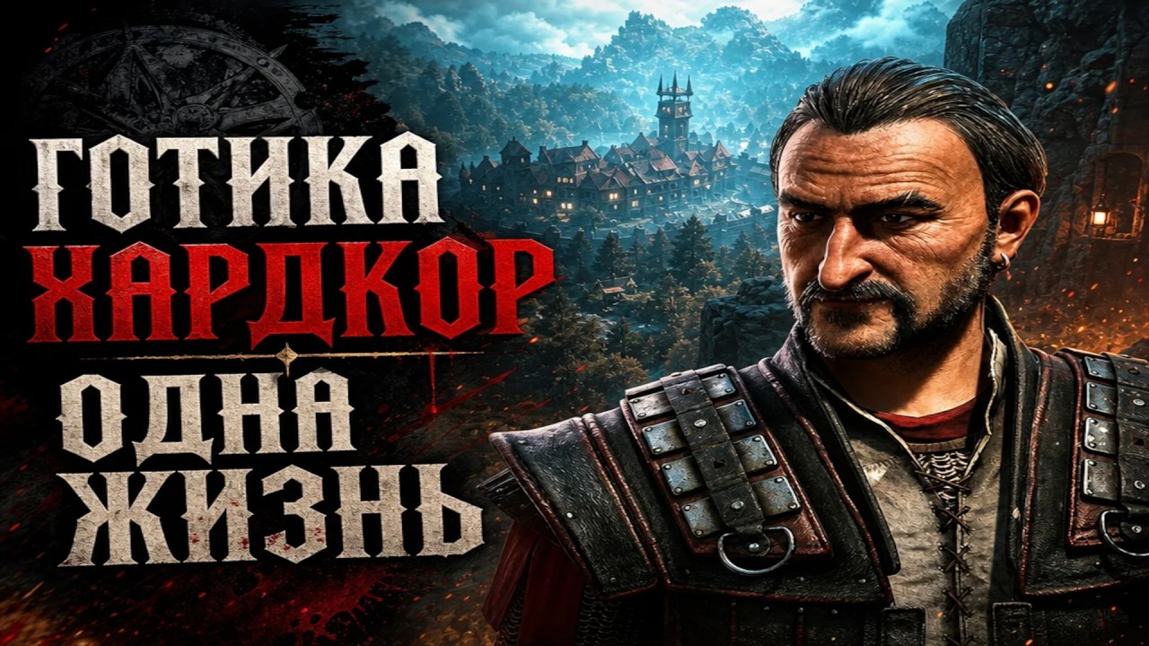 ОДНА ЖИЗНЬ ГОТИКА 1 РЕМЕЙК! GOTHIC 1 REMAKE ПРОХОЖДЕНИЕ #7