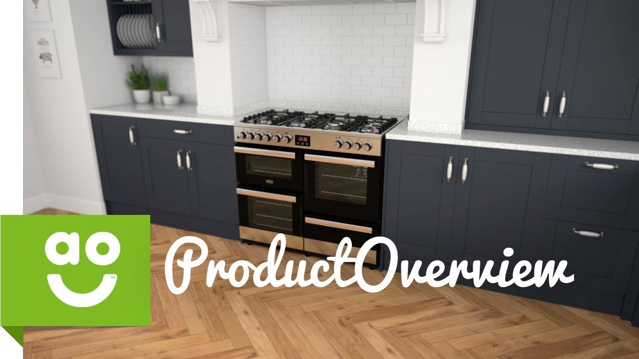 Belling Range Cooker Cookcentre100DFT Product Overview | ao.com
