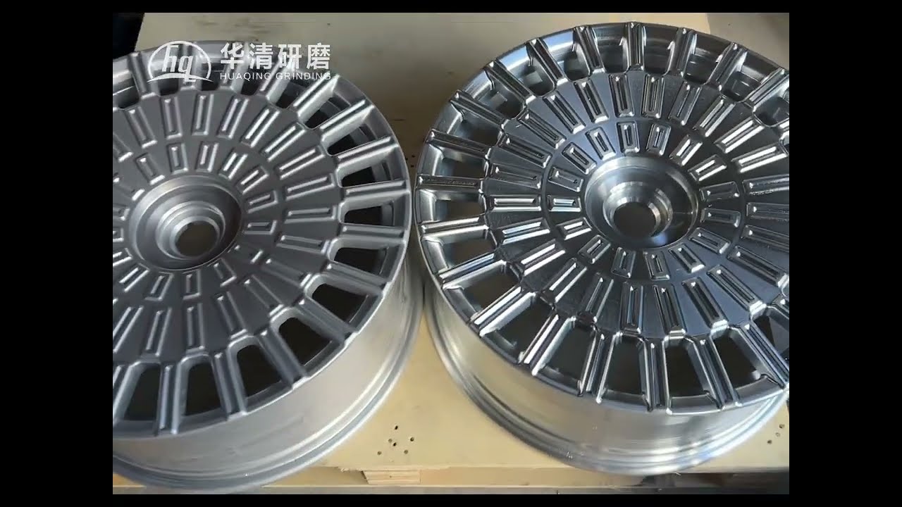 Automatic robot feeding for wheel production process