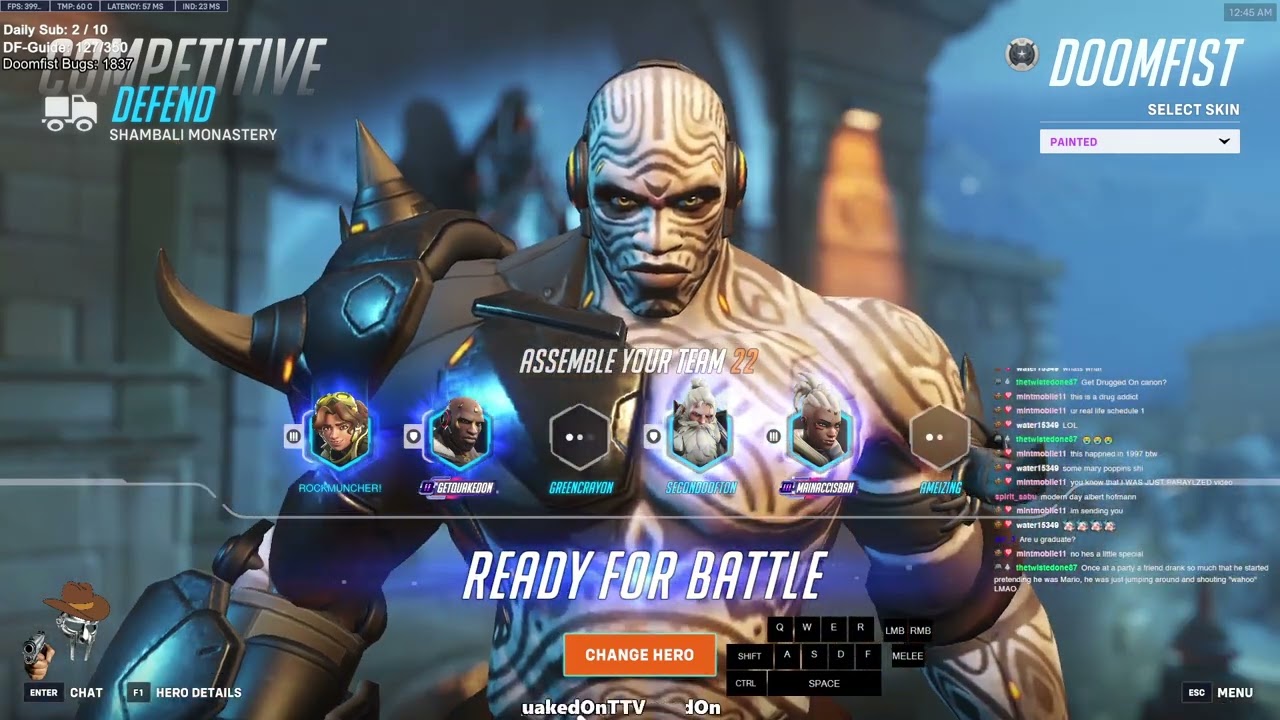 Overwatch 2 Rollout Doomfist God GetQuakedOn Road To Rank 1 Spot