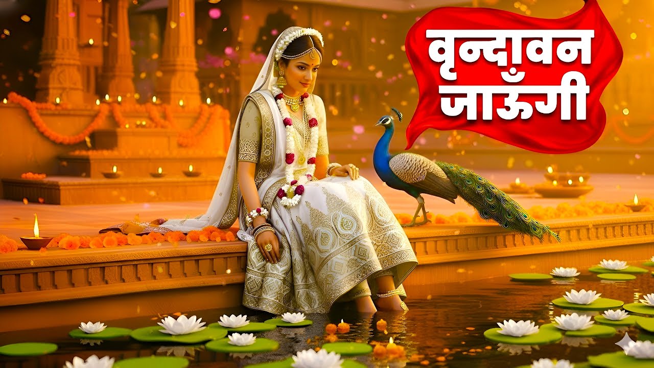 Vrindavan Jaungi | वृन्दावन जाउंगी | मेरे उठे विरह में पीर | Krishna Bhajan 2025 | #krishna #radhe