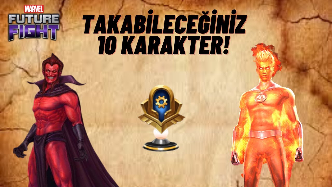 Yargı C.T.P. Kime Takılır? - Takabileceğiniz 10 Karakter! | Marvel Future Fight