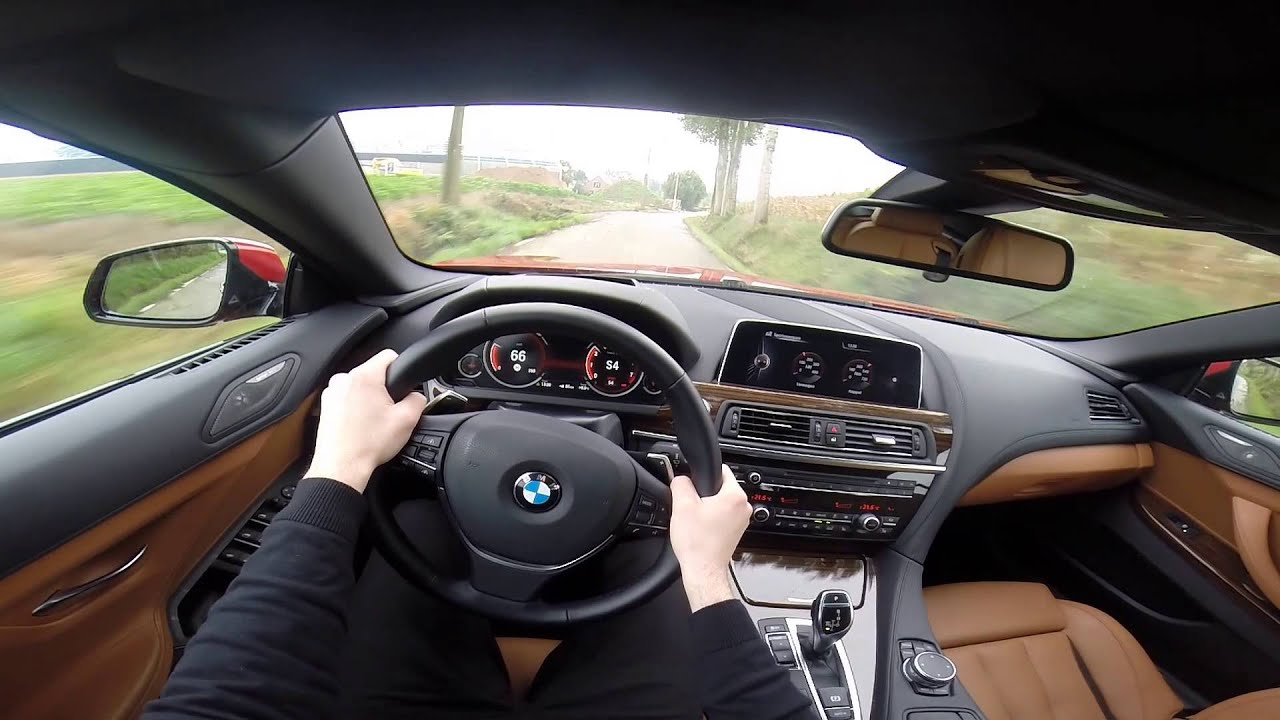2015 BMW 6 Series 650i Convertible 449HP POV test drive GoPro