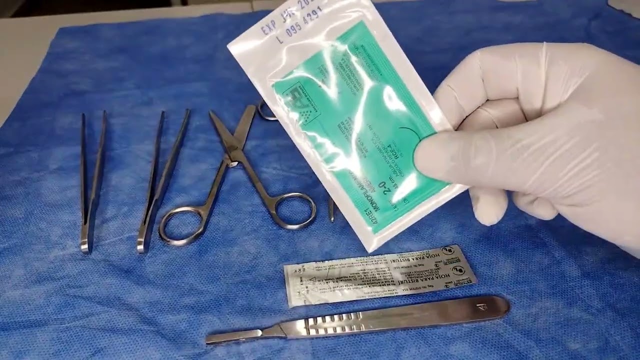 Kit de Suturas enfermería 👏🏻🤓