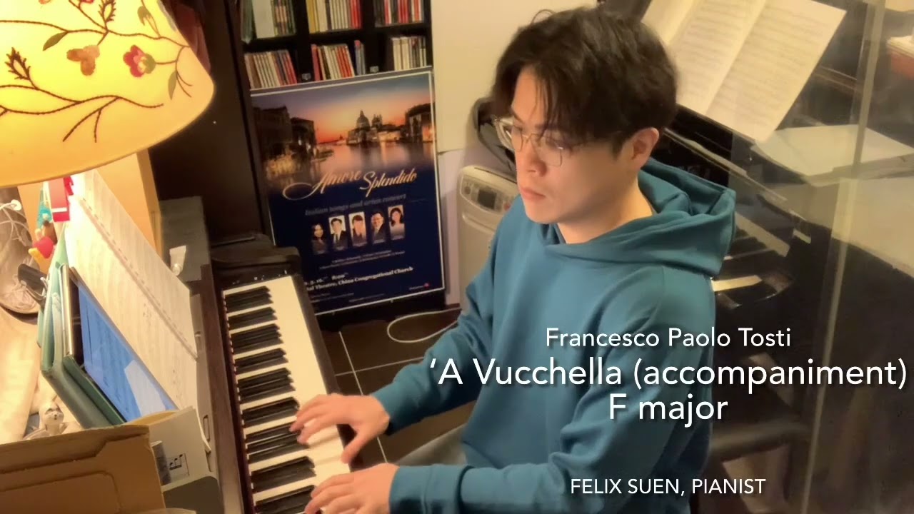 ‘A Vucchella (accompaniment F major) | ABRSM singing grade 7 | MMO (Tosti)