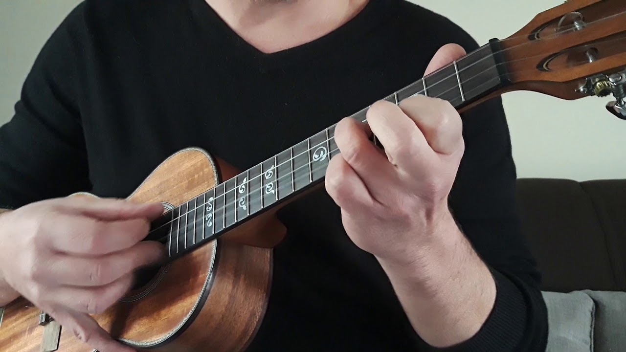 Couleur menthe à l'eau (reprise d'Eddy Mitchell à l'ukulélé)