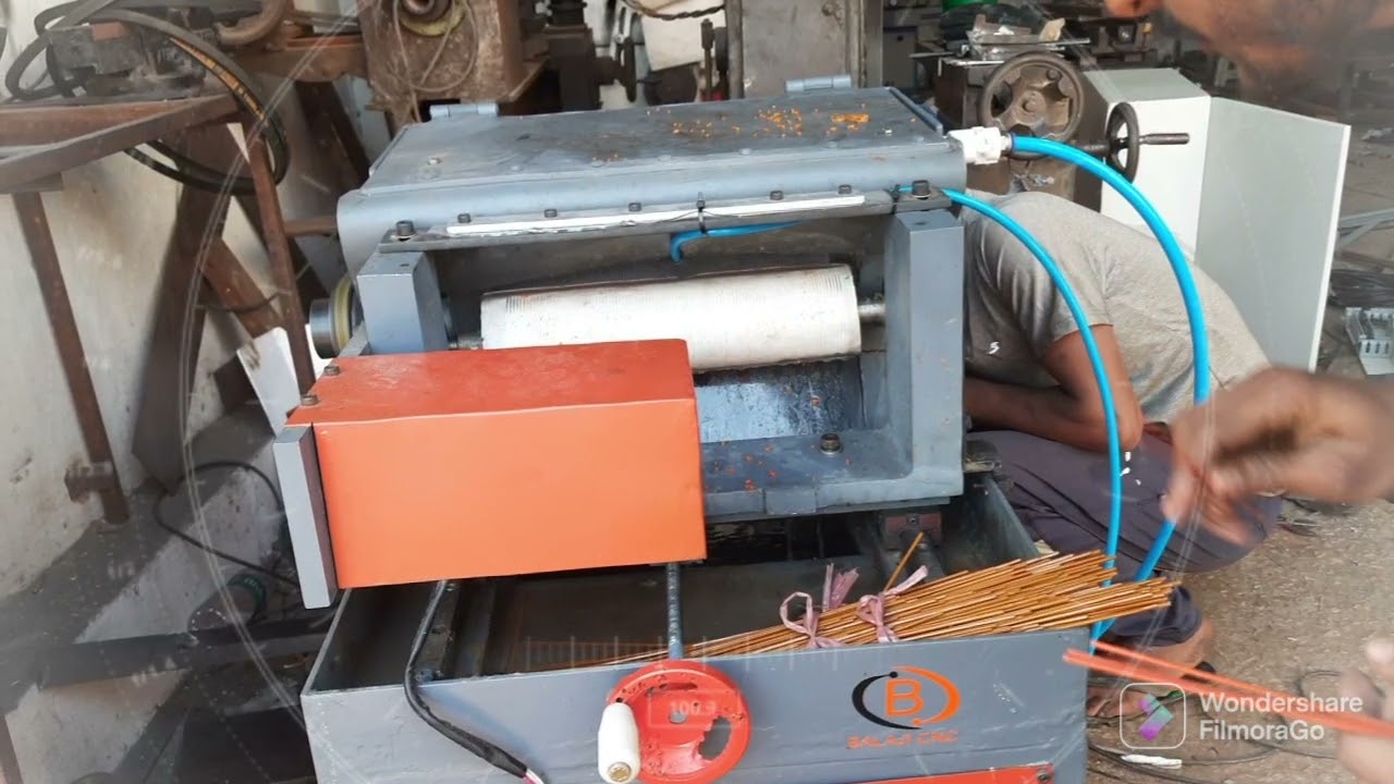 GLASS TUBE CUTTING MACHINE, GLASS BEADS CUTTING AND MAKING MACHINE