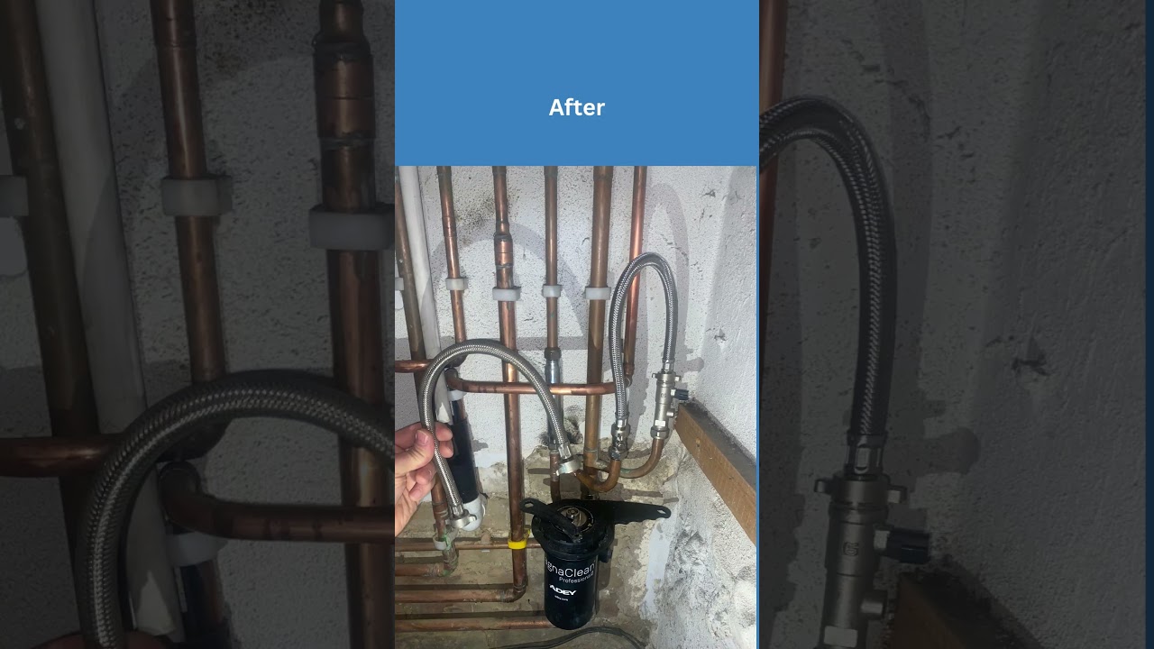 Replacement of filling loop for combi boiler 