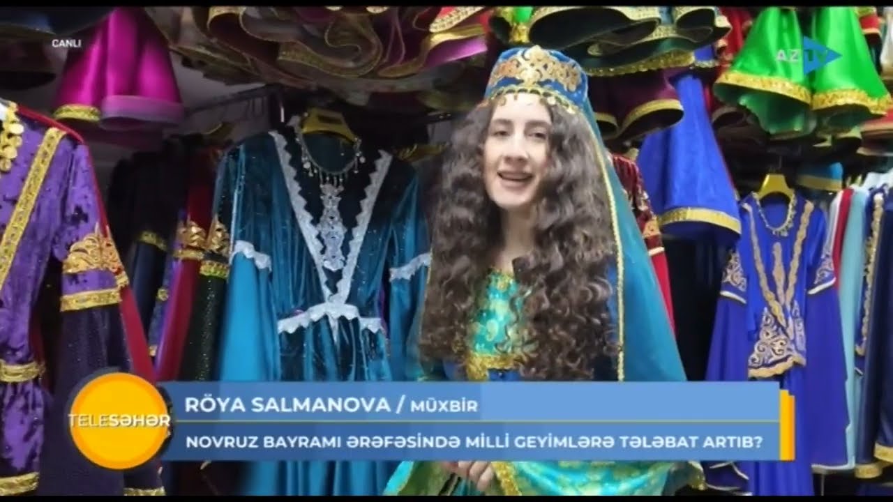 Novruz bayramı ərəfəsində milli geyimlərinə tələbat artıb?