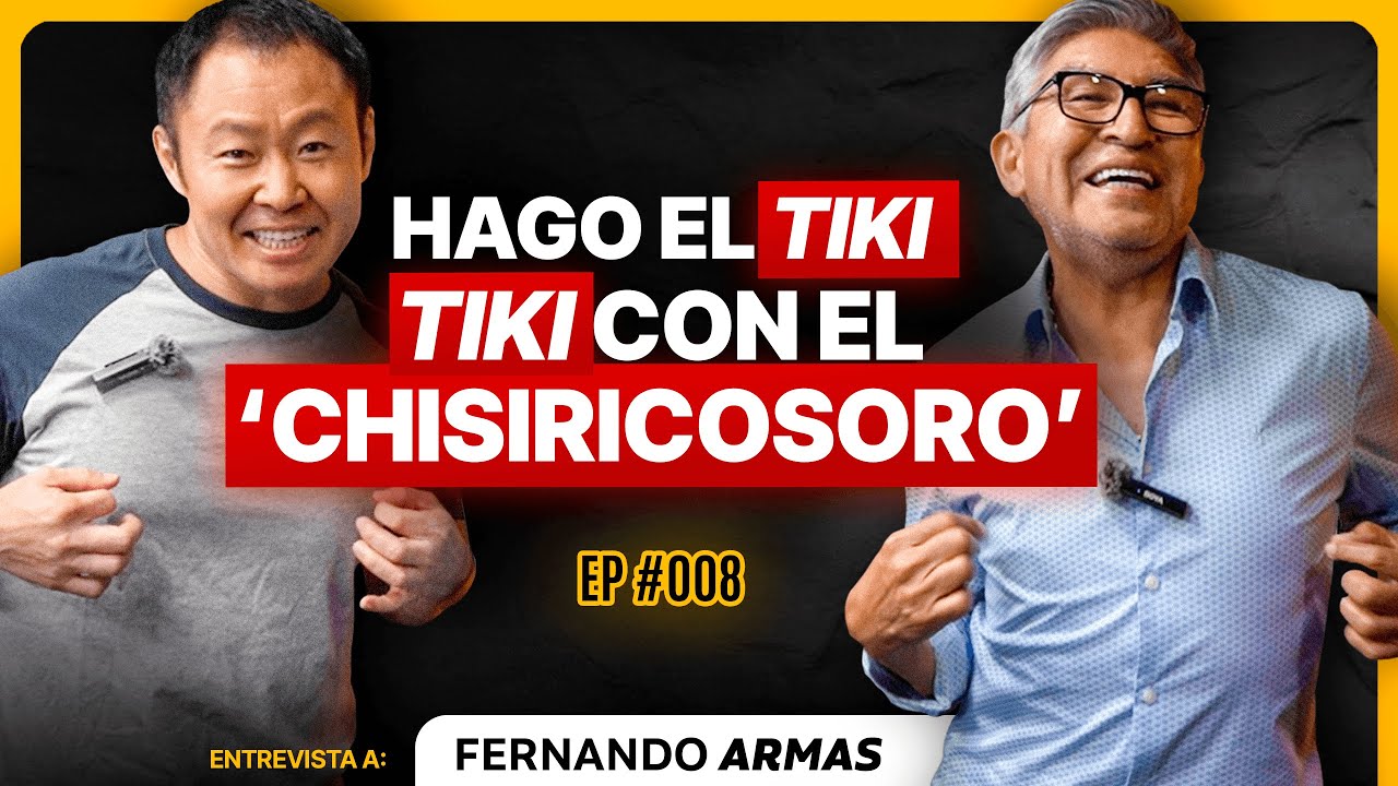 FERNANDO ARMAS imita a mi papá ALBERTO FUJIMORI, ALAN GARCÍA y TOLEDO