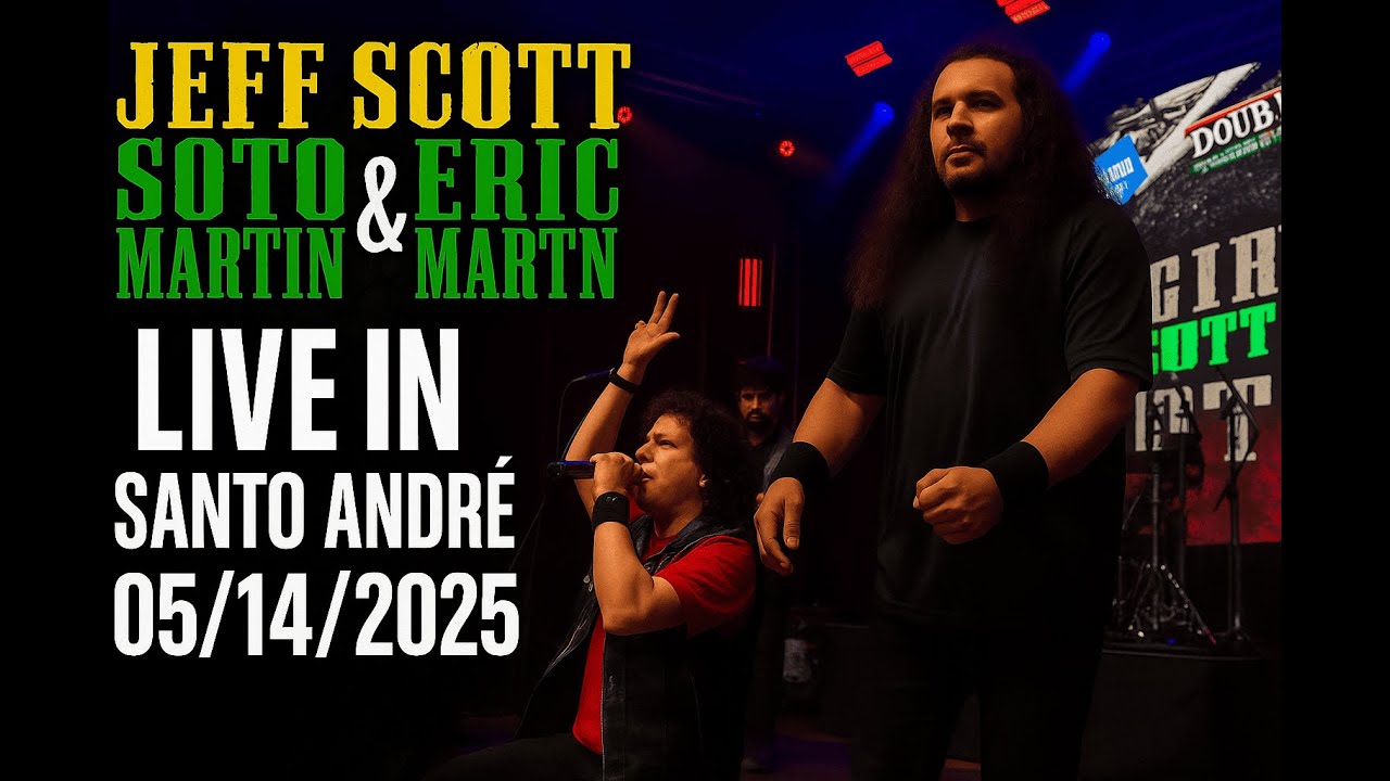 Jeff Scott Soto Eric Martin, Spektra Live in Santo Andre 05/14/2025 @SantoRockBarTv
