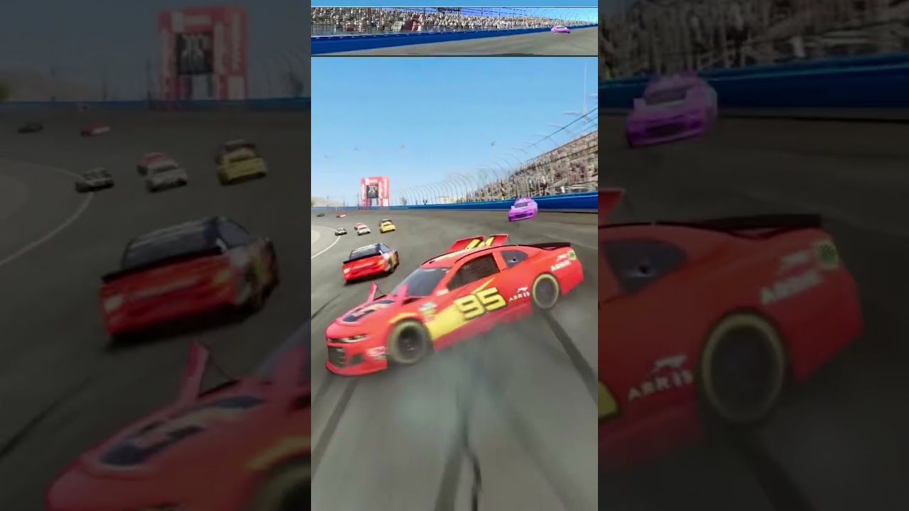 Iconic Lighting McQueen crash recreated&hellip;