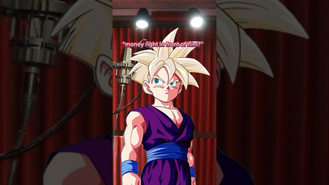Gohan in the studio&hellip; #viral #shortsfeed #skits #anime #gohan #naruto #dragonball #shorts #studio