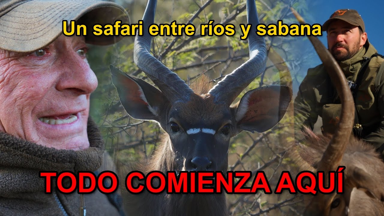 Antílopes en el río Limpopo: una caza diferente con Antonio Mora