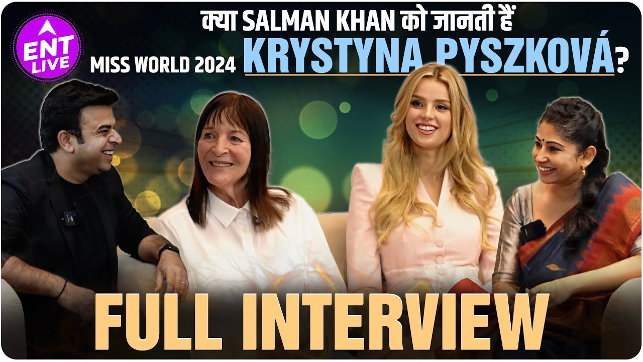 Salman Khan को जानती हैं Miss World 2024 Krystyna Pyszková? Telangana Tourism को बढ़ाने आईं India?