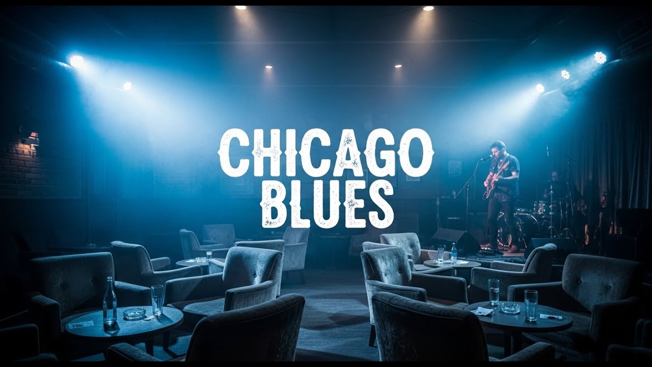 Chicago Blues & Blues Rock Guitar | Whiskey Regret Late Night Session