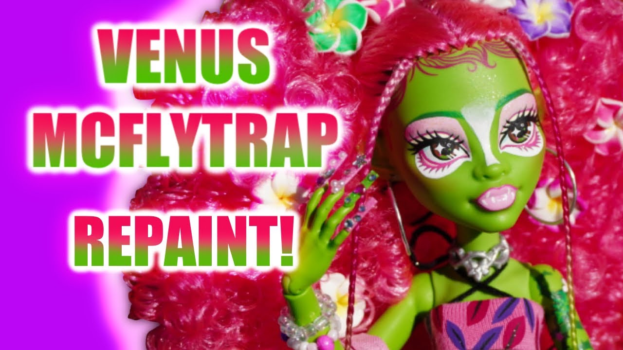 Making a Gyaru Venus McFlytrap 🌺🌿 | Custom Doll