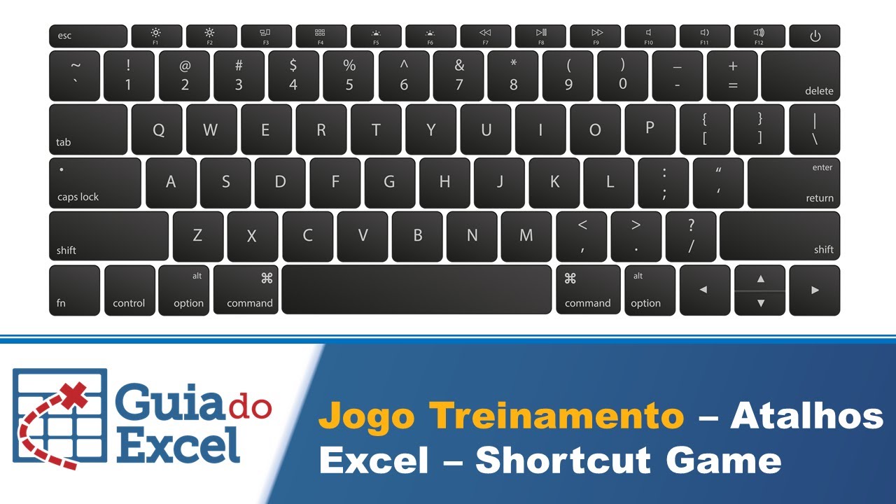 Jogo Treinamento - Atalhos do Excel - Shortcutgame Excel