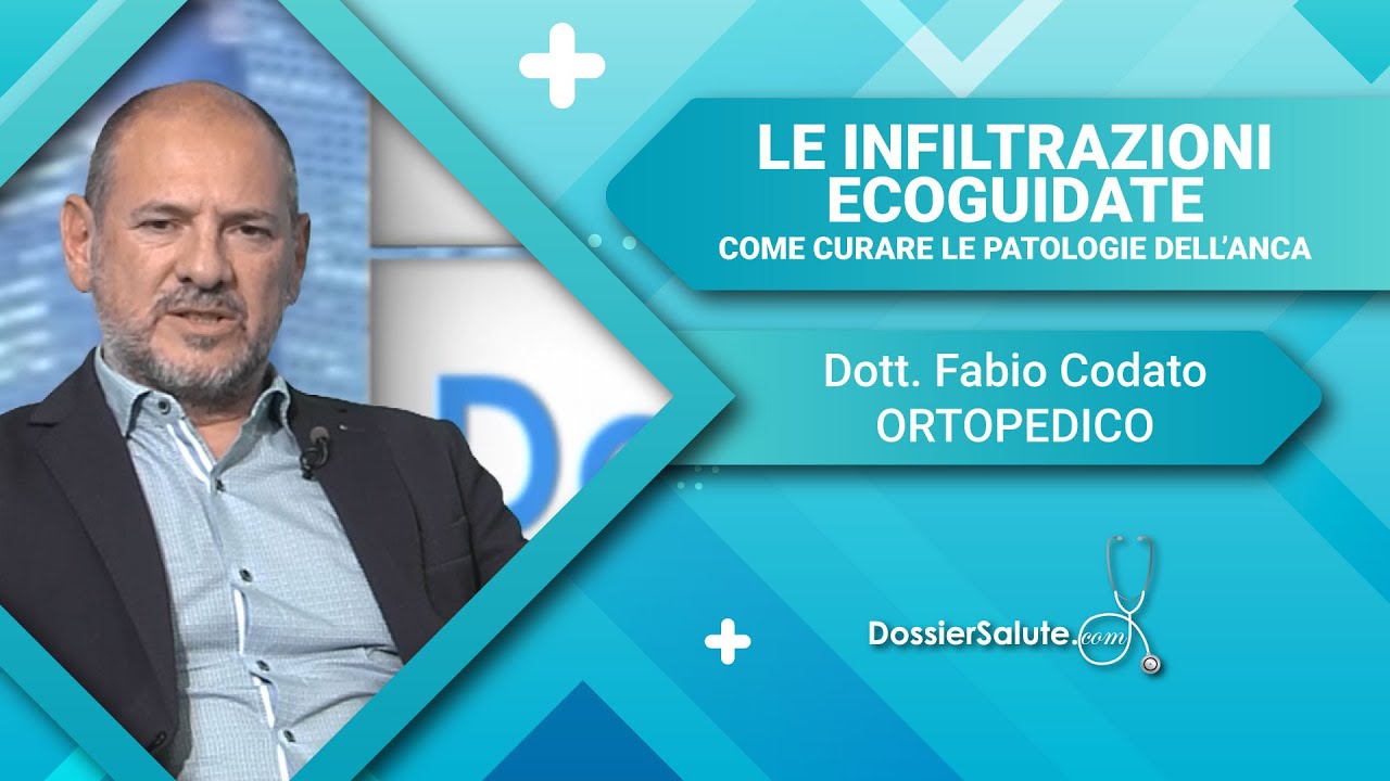 Il dott. Fabio Codato ci spiega a cosa servono le infiltrazioni ecoguidate all'anca