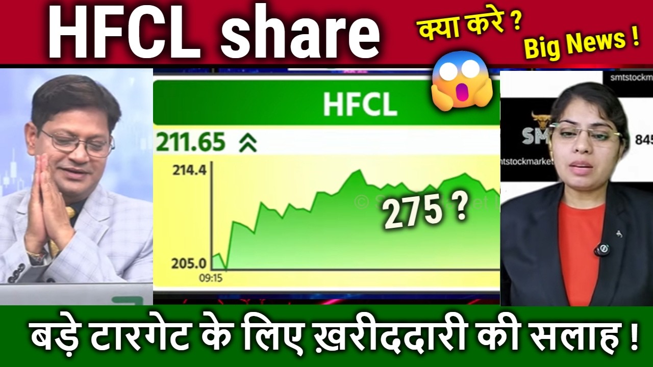 HFCL share में निवेशक क्या करे ? Hold or profit book ? analysis,hfcl share latest news today,target