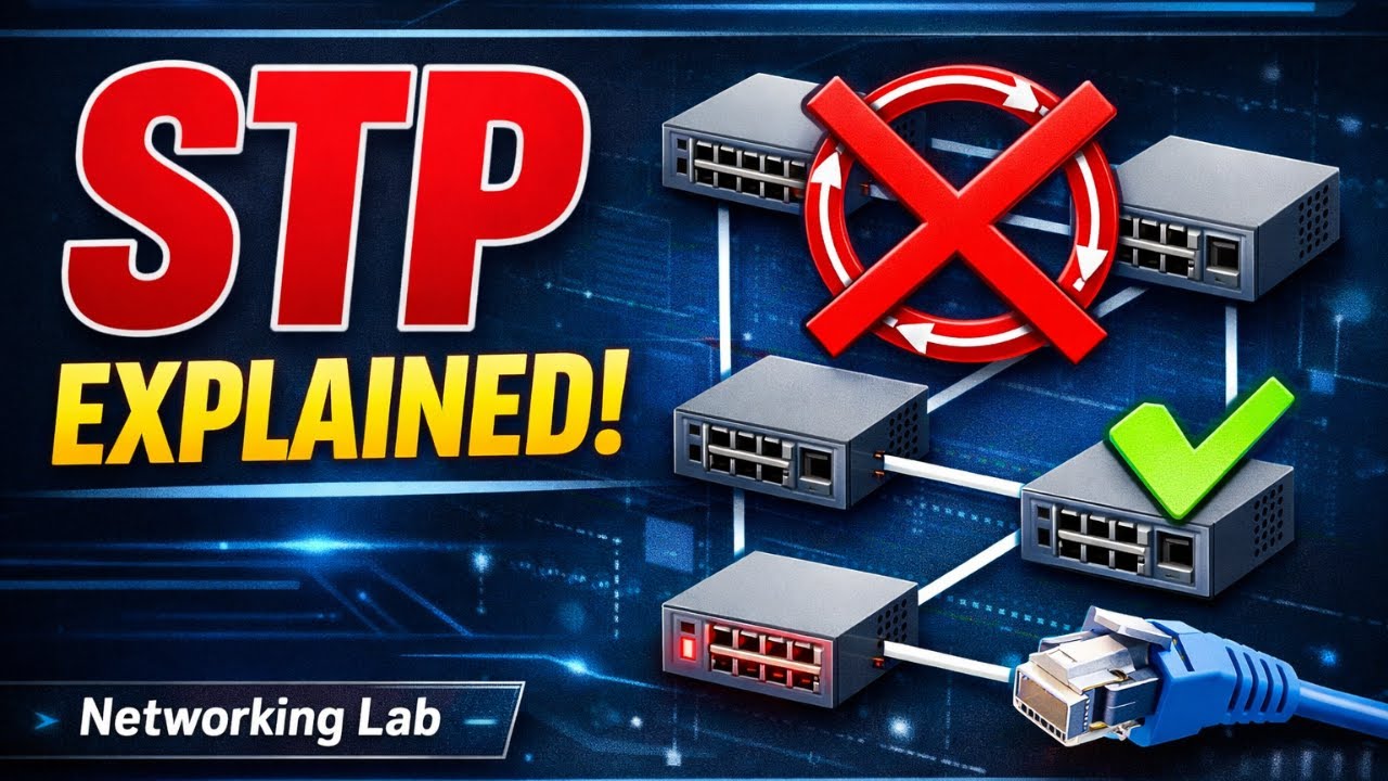 Day 67 CCNA | Spanning Tree Protocol (STP) Explained | Network Loop Prevention & Lab Analysis |