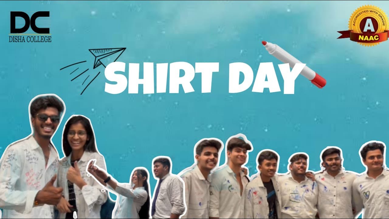 Disha College Shirt Day Final Year