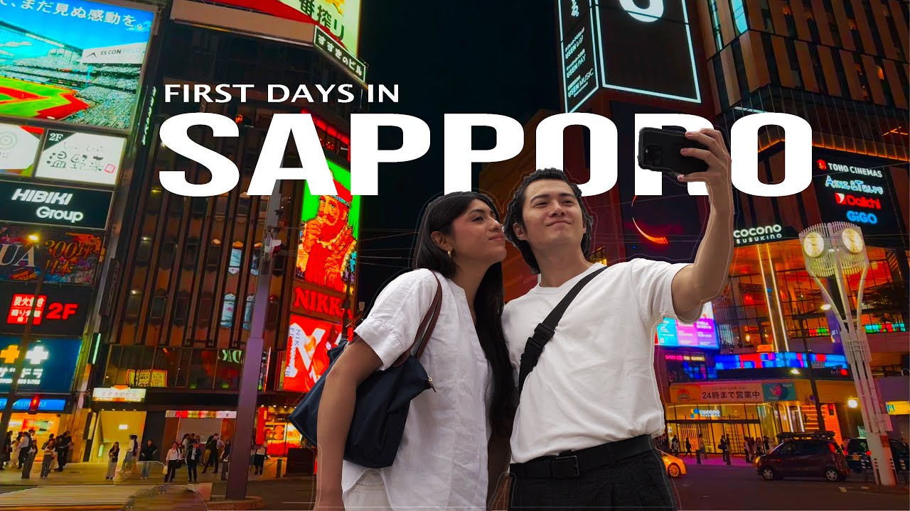 Mon premier vrai vlog au Japon 🇯🇵 | Sapporo, voiture de location, konbini & moments cinématiques
