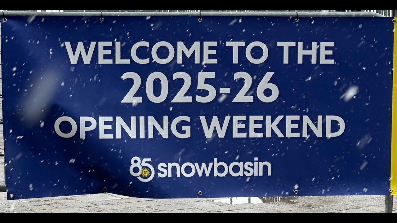 Snowbasin - New Becker Lift Opening Day 2025/2026