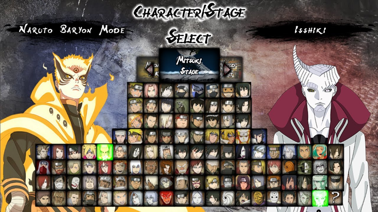 🎮 Naruto Shippuden Ultimate Ninja 6 Mugen 🎮【 Gameplay + Link 】