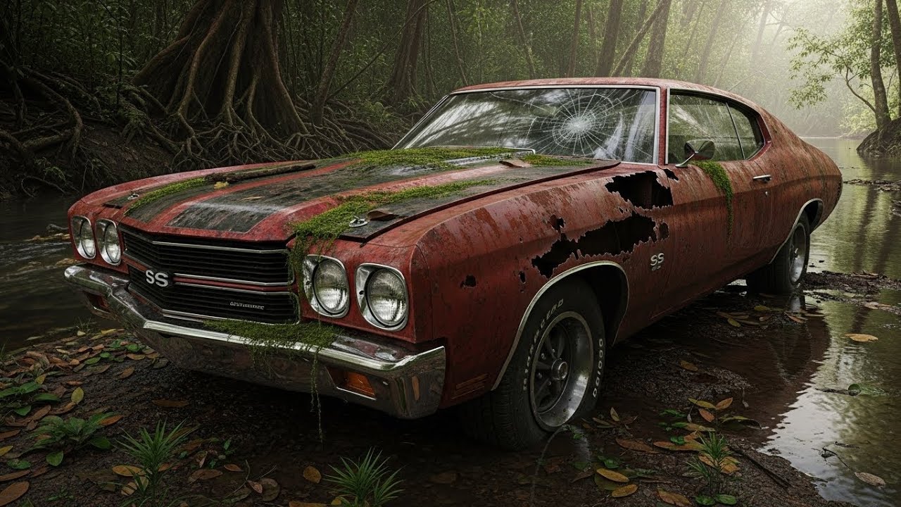 ASMR Car Restoration | 1970 Chevrolet Chevelle SS Full Restoration From Rusted Barn Factory-Perfect
