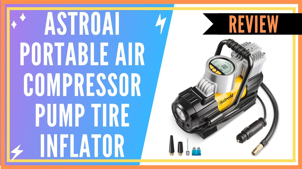AstroAI Portable Air Compressor Pump Tire Inflator Review