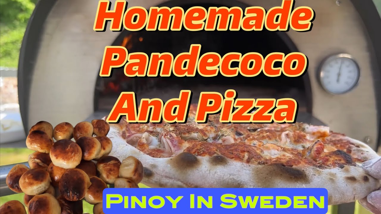 Homemade Pandecoco And Pizza,Cooked in Woodfired Pizza Oven
