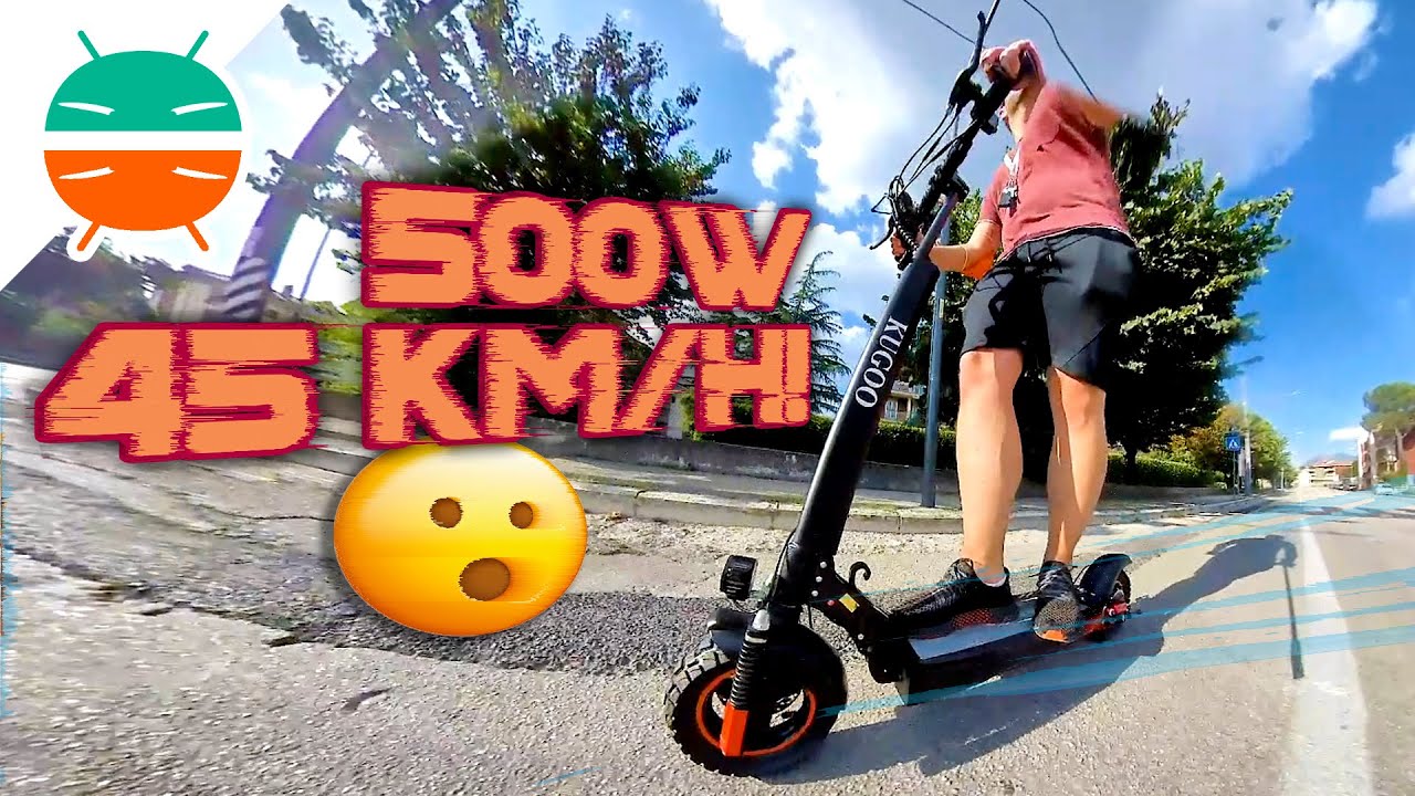 Recensione Kugoo Kirin M4 Pro: monopattino elettrico da 500w e 45 Km/h, adatto ad ogni strada