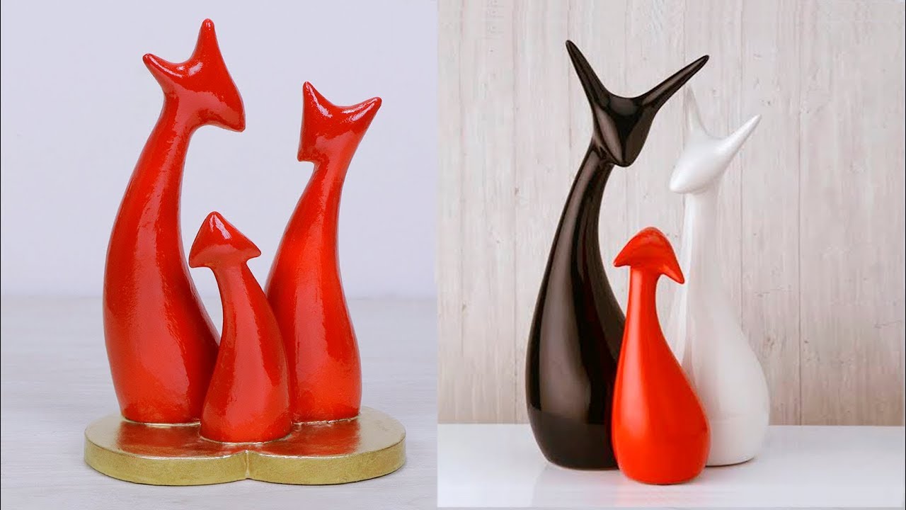 Showpiece making // Best out of waste // Home Decor