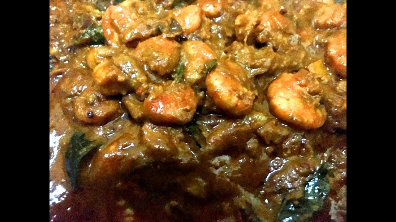 Sri Lankan Spicy Prawn Curry | Shrimp Curry Recipe With Coconut Milk | Iraal Kuzhambu