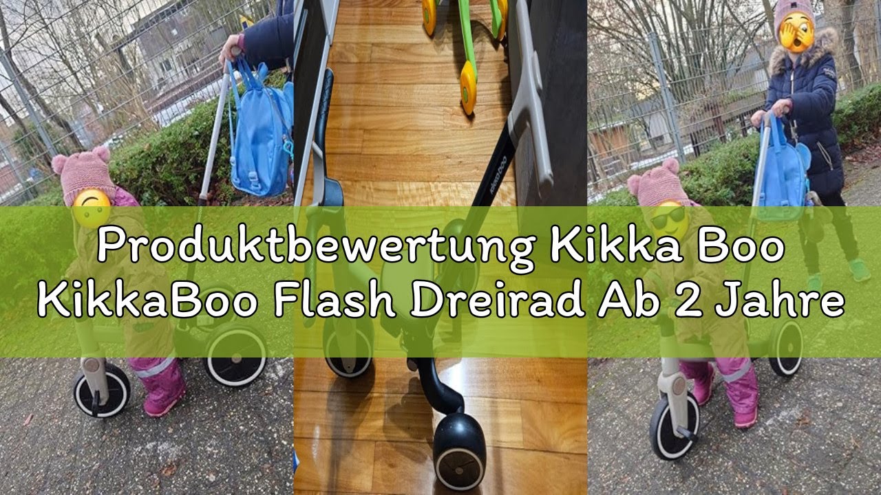 Produktbewertung Kikka Boo KikkaBoo Flash Dreirad Ab 2 Jahre, 5-in-1 Laufrad Und Dreirad, Umwandelba
