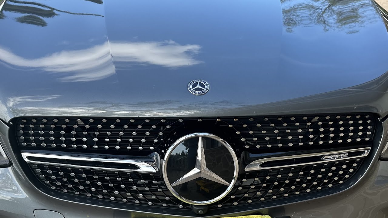 GLC Diamond Grill Replacement No Bumper Removal in 1 Hour