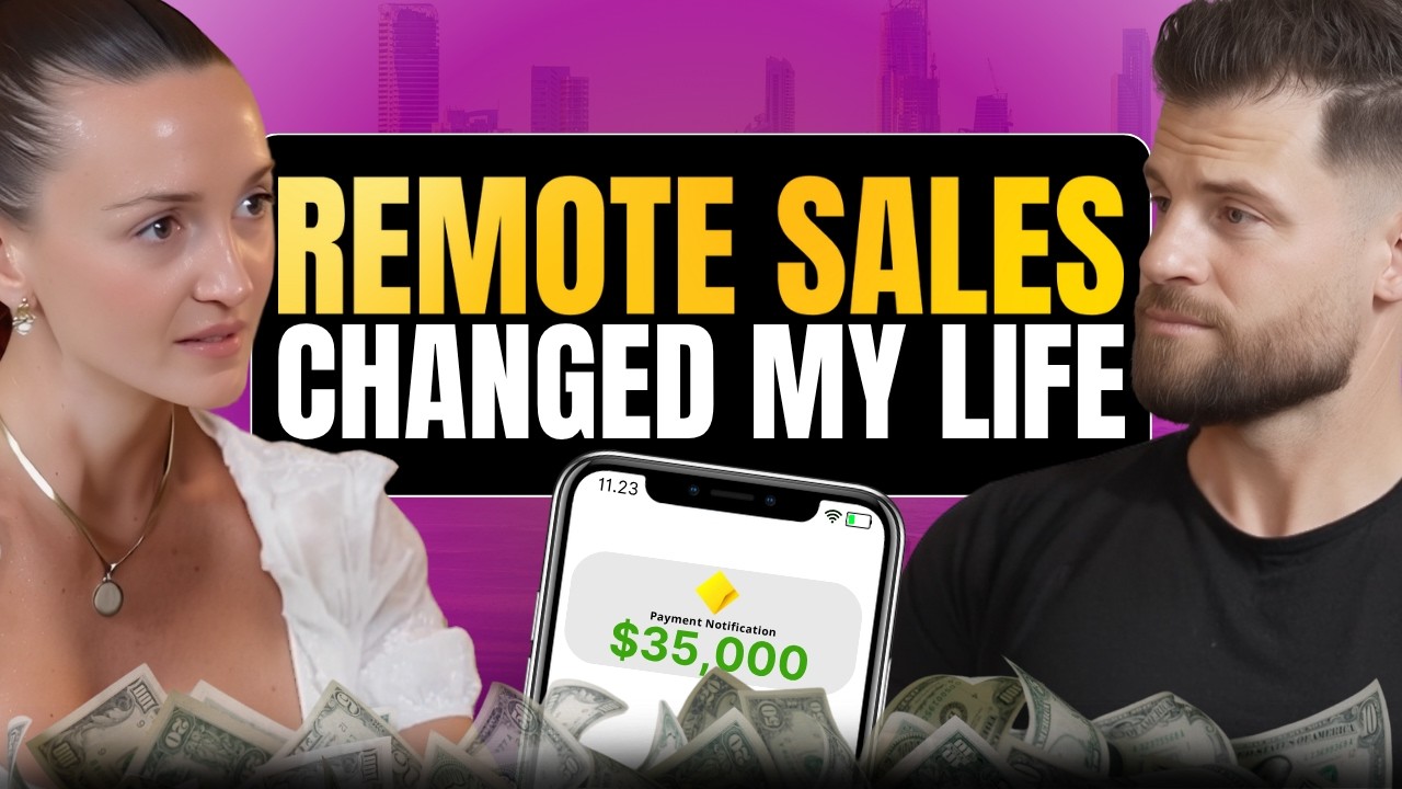 How She Went From Broke to $35K/Month in Remote Sales (No Experience Needed)  // With Freya Savage