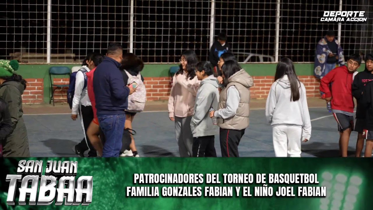 TORNEO DE BASQUETBOL INFANTIL-INTERSECUNDARIAS SAN JUAN TABAA ENERO 2026